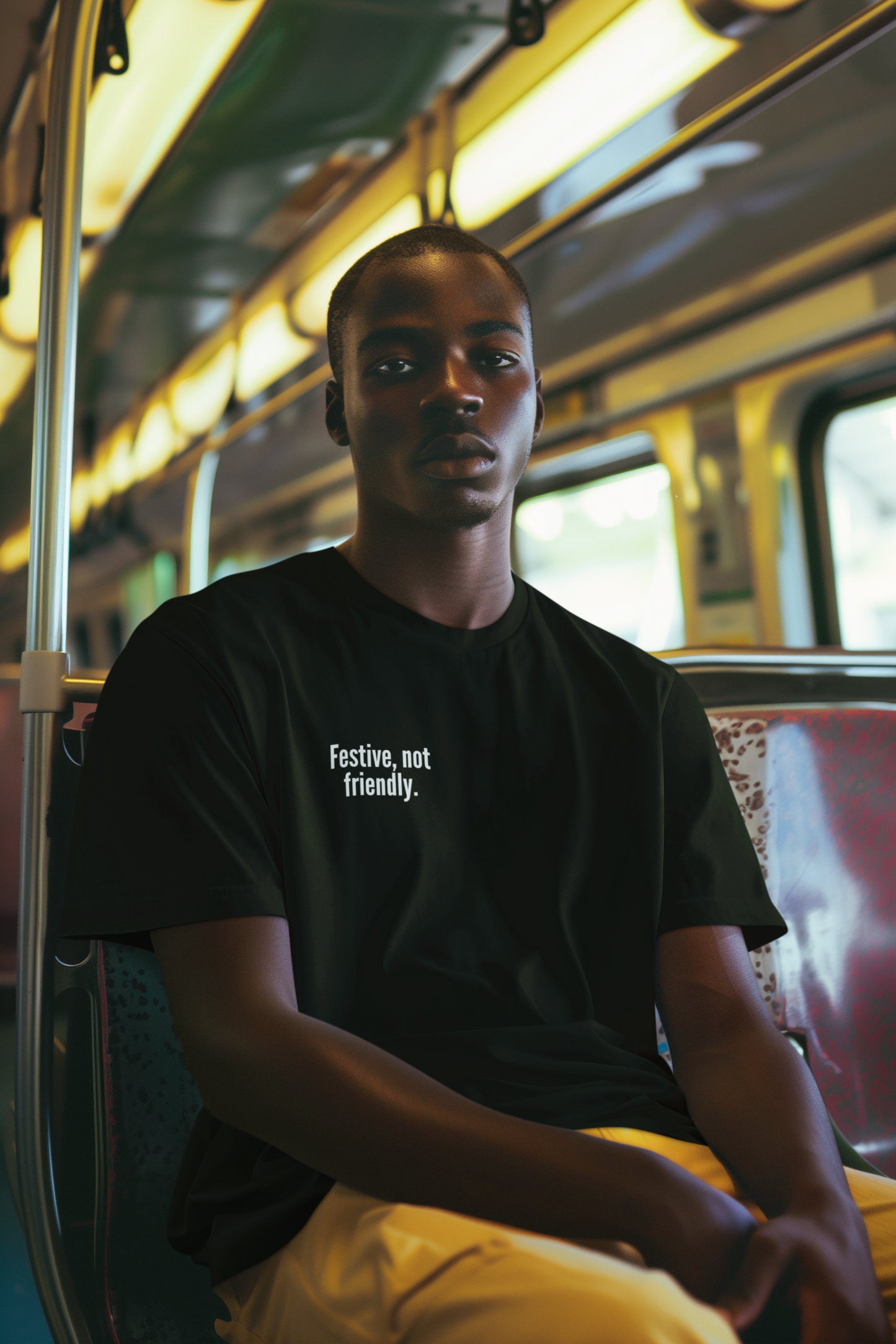 Festive, Not Friendly Tee