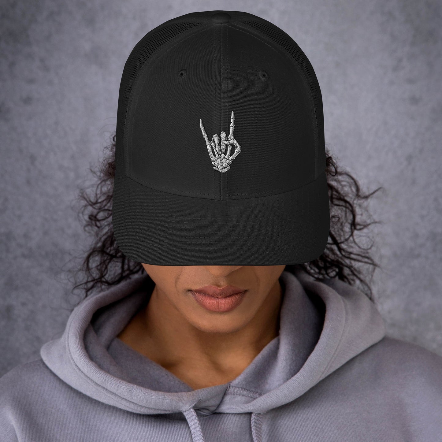 Horns Up Trucker Cap