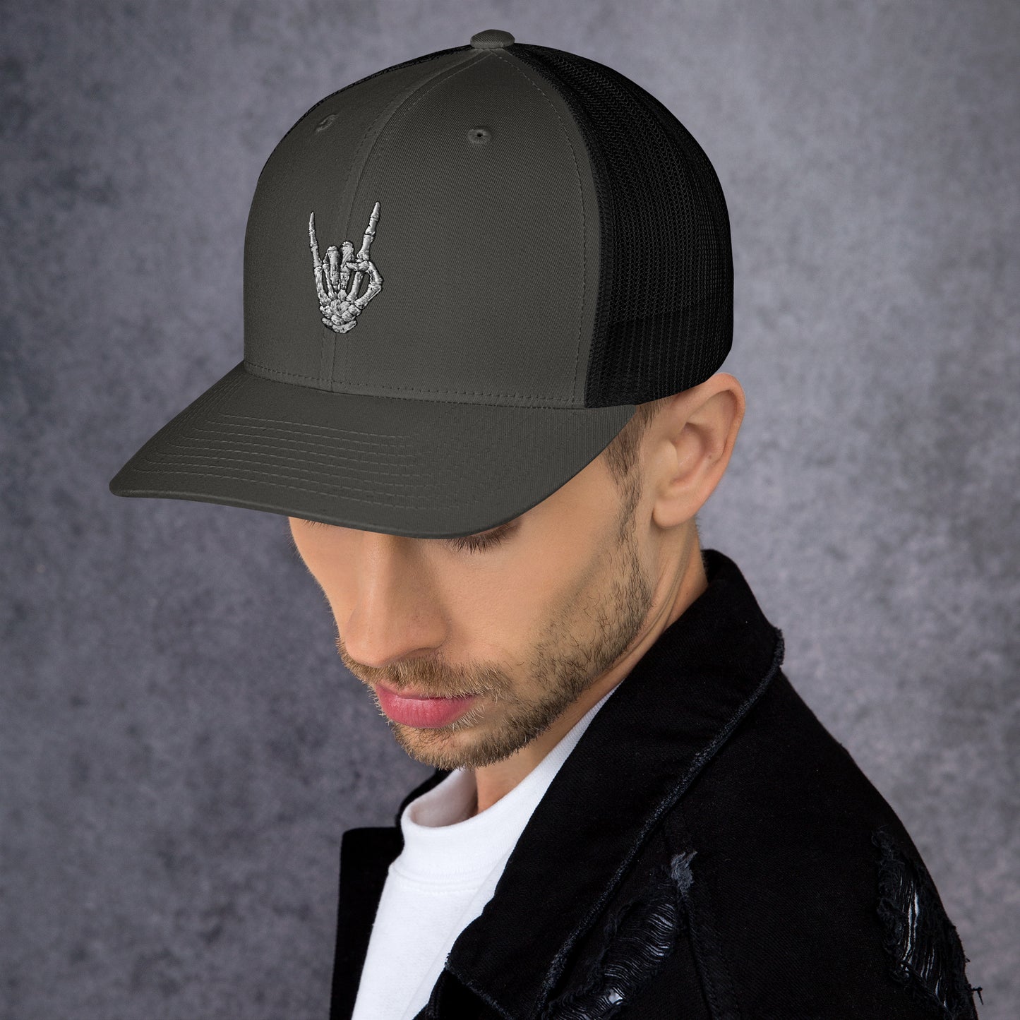 Horns Up Trucker Cap