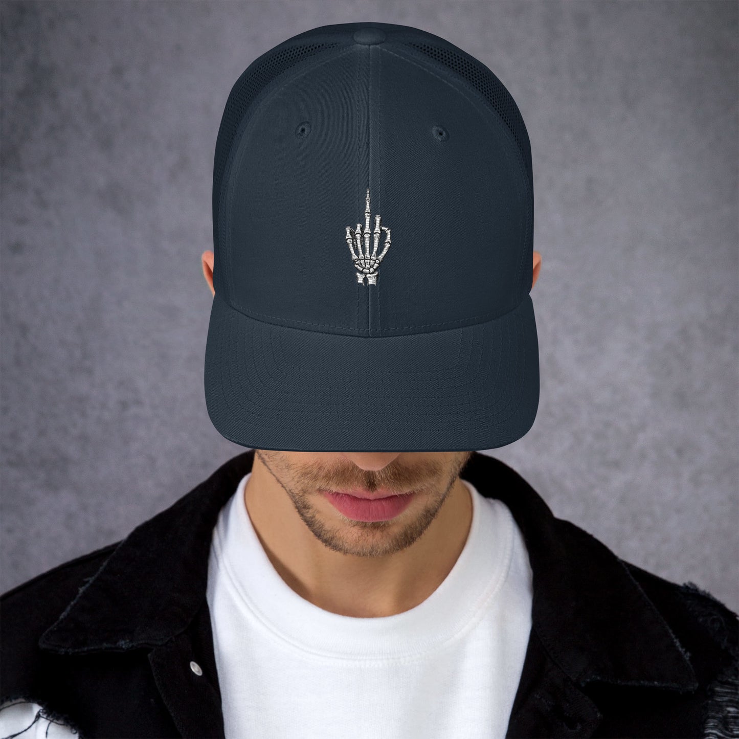 Horns Down Trucker Cap