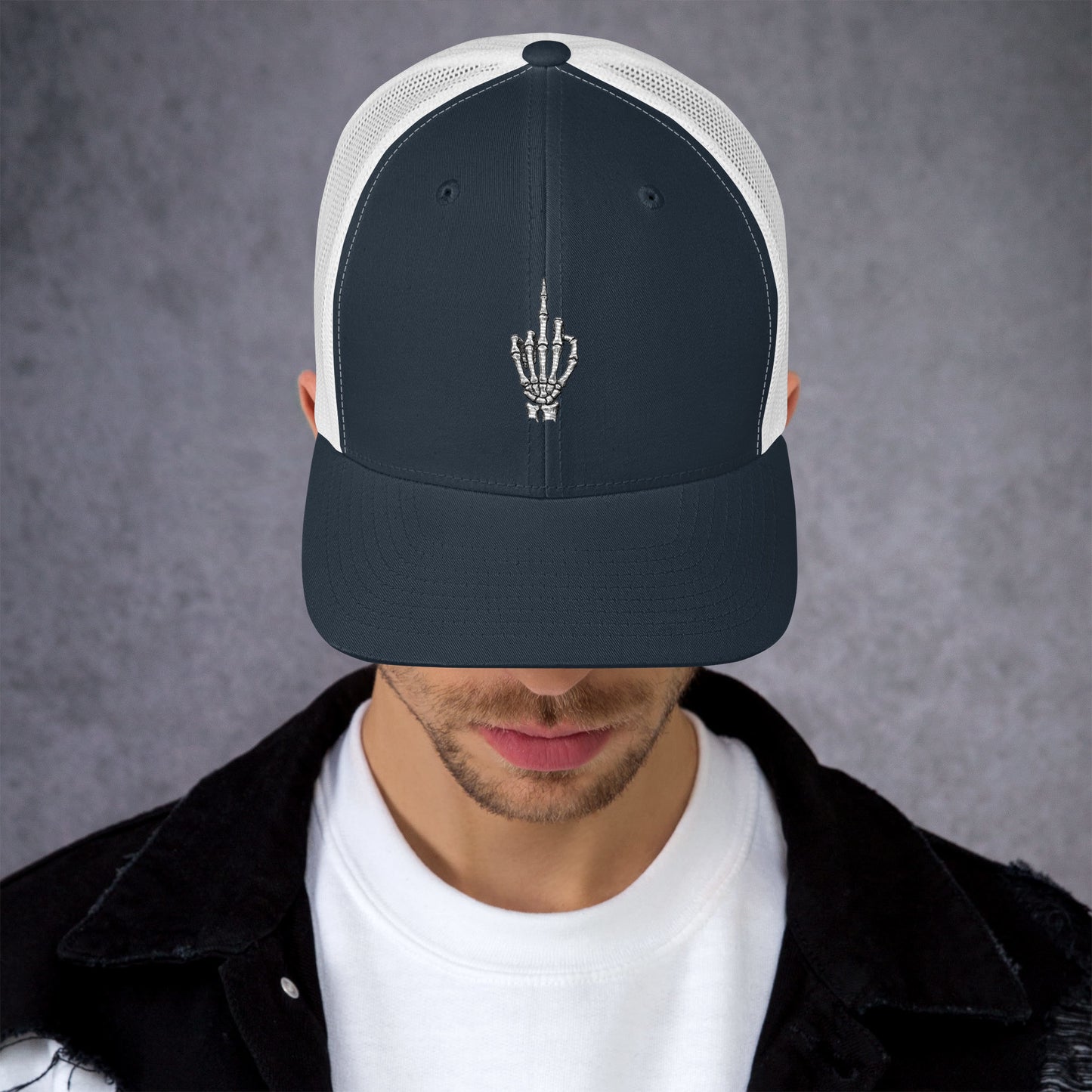 Horns Down Trucker Cap